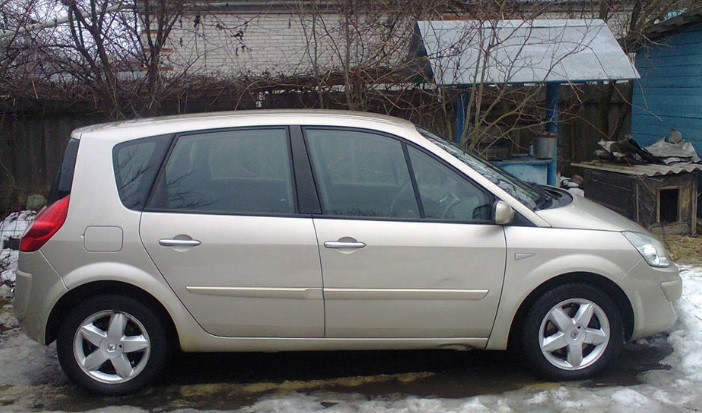 Молдинг двери Renault Scenic 2  2007 1.5 Дизель Кропивницкий