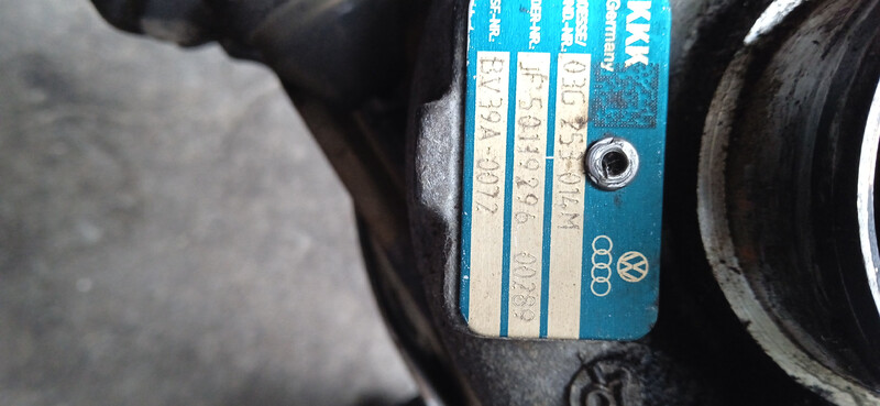 Турбокомпрессор 03G253014M   Skoda Octavia, Skoda Octavia A5, Volkswagen Caddy, Volkswagen Passat, Volkswagen Touran