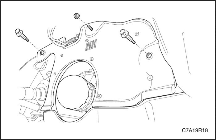 Передний щиток двигателя Chevrolet Captiva  2008 универсал 2.4 Бензин Черкассы