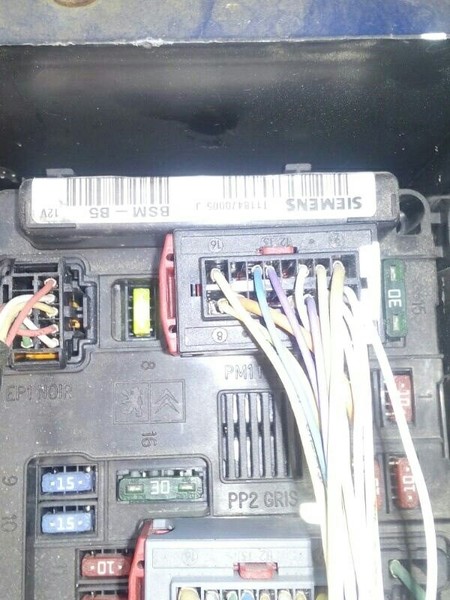 Блок предохранителей bsm - b5 BSM - B5   Citroen Berlingo