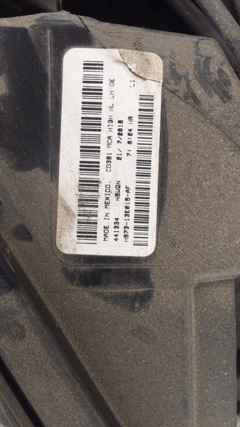 Основна фара у зборі H873-13E015-AF   Ford Fusion