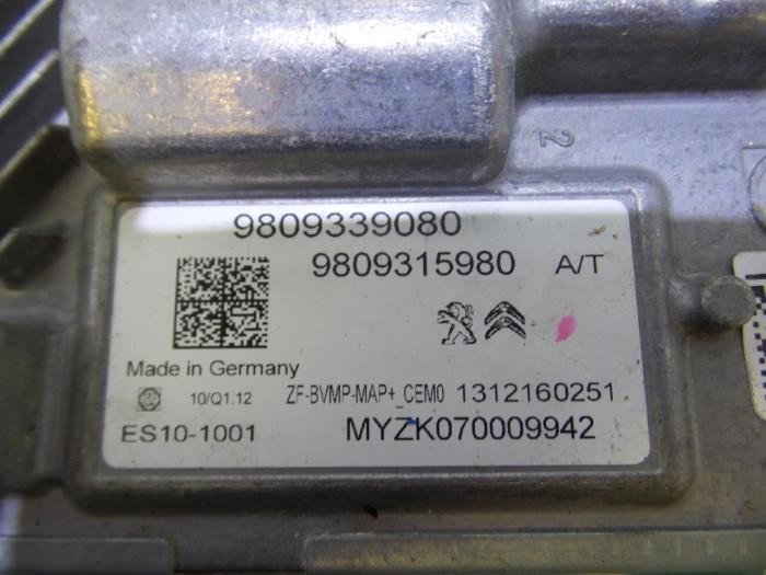 Эбу акпп 9810263680 \ 9809315980 Citroen C3  2012 хэтчбек 1.2 Бензин Хмельницкий