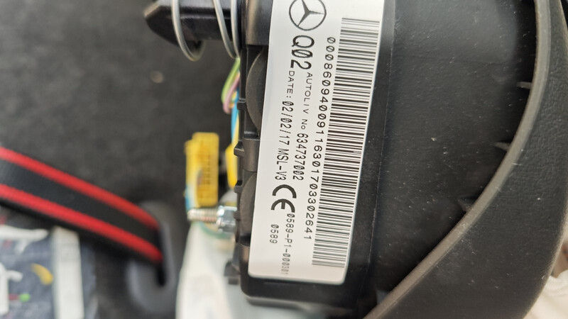 Подушка безпеки водія A 000 860 94 00 9116   Mercedes GLE-Class