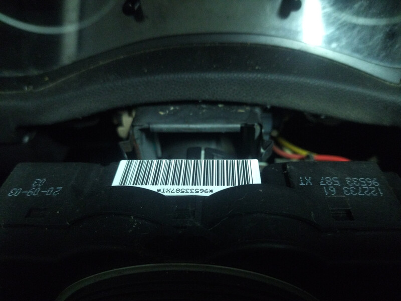 Перемикач поворотів, гітара Peugeot 307  2004 универсал 1.6 Бензин 