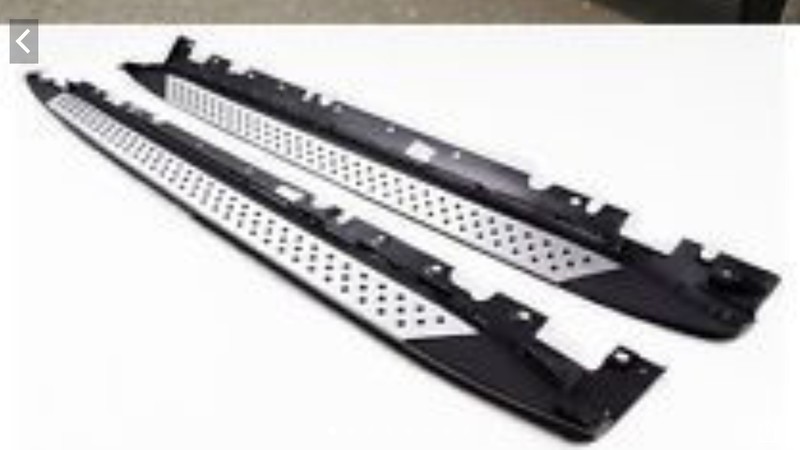 Пороги боковые алюминиевые (накладка, подножка) BMW X5 E53  2003 хэтчбек 4.6 Бензин Черкассы