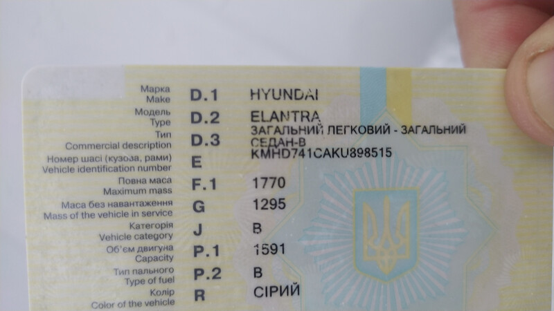 Масло, фільтра Hyundai Elantra  2019 1.6 Бензин 