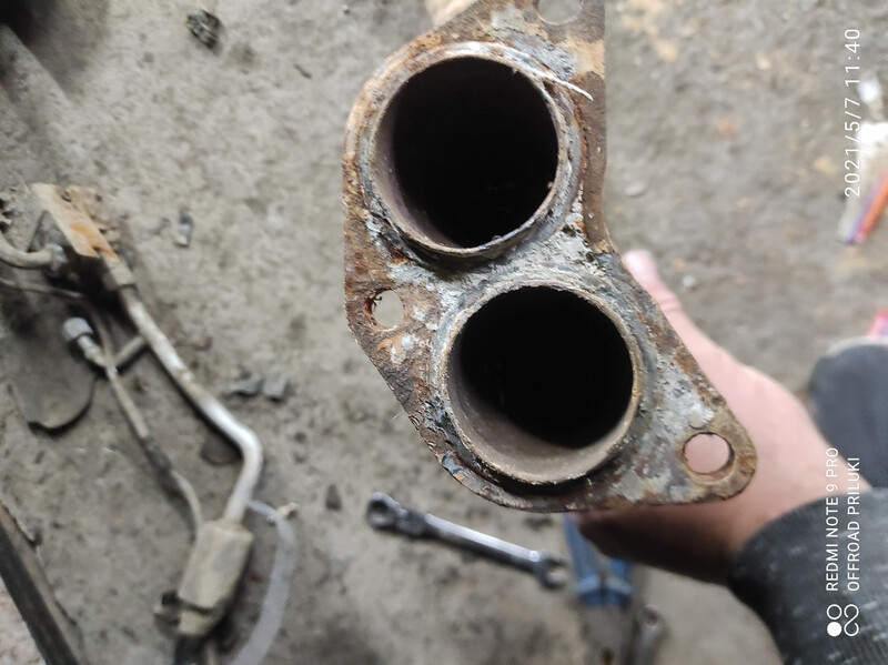 Прокладка под выпускную трубу Nissan Patrol Y61  1999 4.5 Бензин 