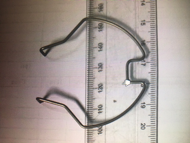 Скоба патрубка интеркулера Opel Vivaro  2013 2.0 Дизель Калуш