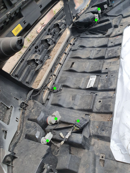 Проводка передних противотуманых фар Ford Escape 2016 р.  2.0 л бензин Харків