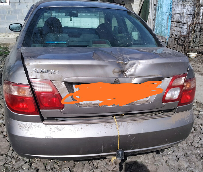 Крыша багажника седан Nissan Almera N16  2005 1.5 Бензин Любар