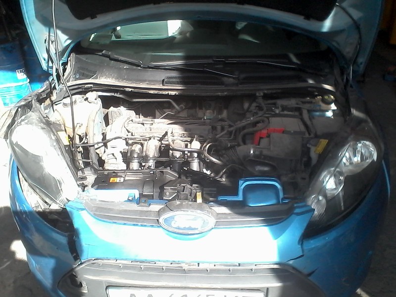 Капот Ford Fiesta MK7 хэтчбек 2010 г.  1.4 л бензин Киев