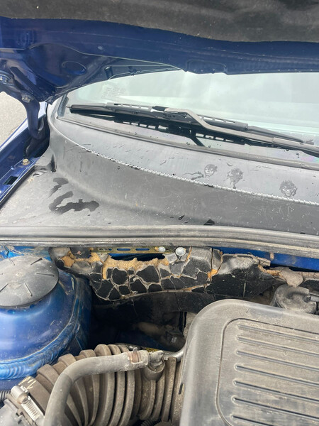 Шумоизрляция под капотом Chevrolet Lacetti  2005 1.6 Бензин Киев