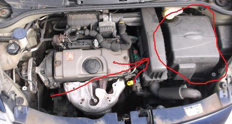 Кришка на БУ і Акумулятор Citroen C3  2006 1.1 Бензин Ужгород