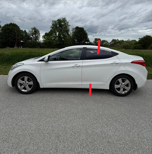 Четверть кузова задняя левая Hyundai Elantra MD  2014 1.6 Бензин Одесса