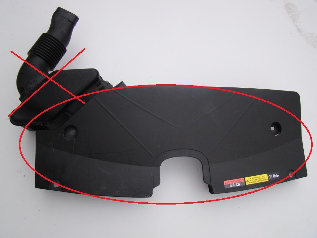 Воздуховод. Корпус воздуховода перед возд фильтром. Infiniti FX 30D 2013 3.0 Дизель 