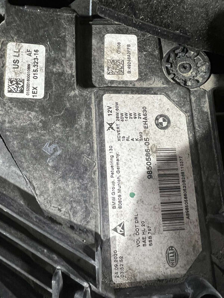 Фара передня права bmw 5 g30 lci BMW 5 Series  2020 2.0 Бензин Львов