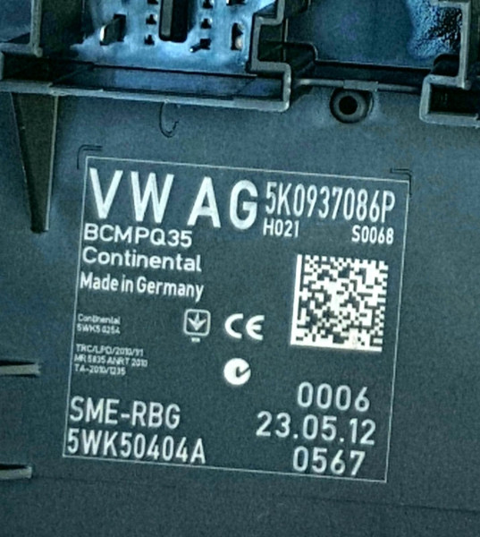 Блок комфорту Volkswagen Caddy 3  2012 1.6 Дизель 