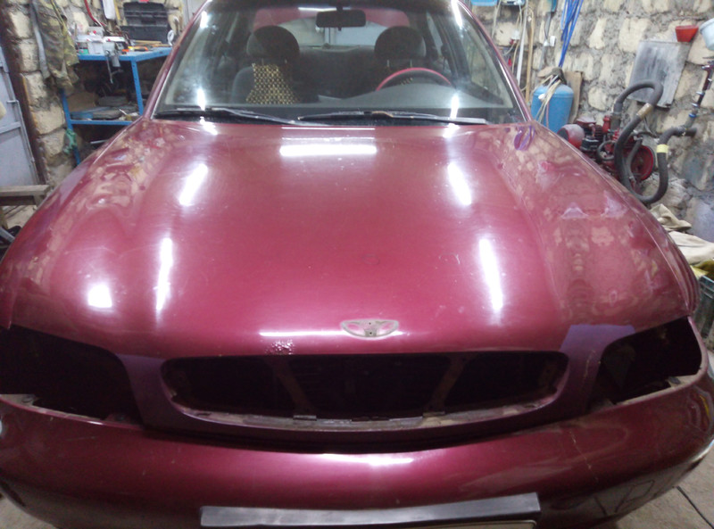 Капот Daewoo Nubira 1998 г.  1.6 л бензин Дунаевцы