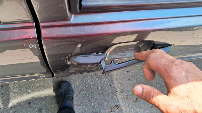 Правая передняя, наружная ручка с замком Volkswagen Passat B2  1987 хэтчбек 1.6 Бензин Полтава