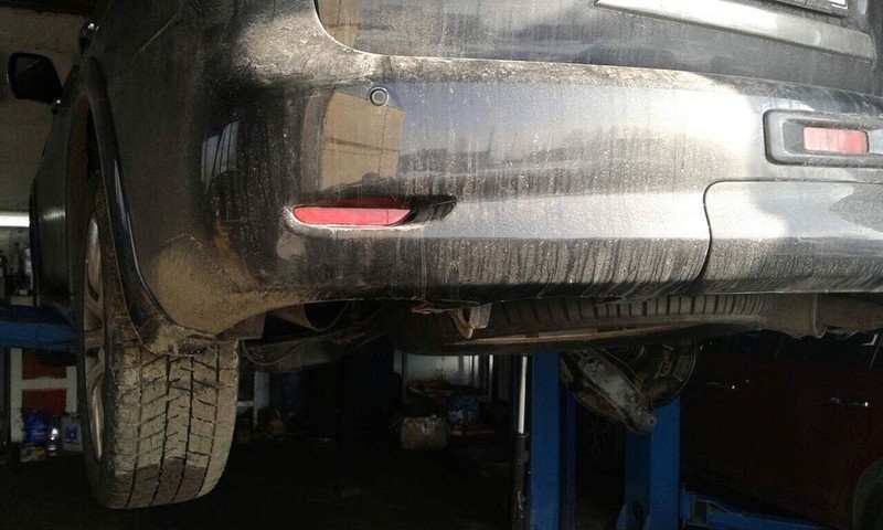 Задний бампер Infiniti QX 56 2013 5.6 Бензин Харьков