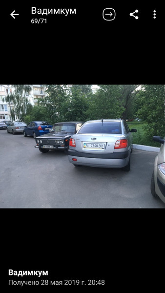 Фонарь задний правый Kia Rio Седан 2006 г.  1.6 л бензин Киев