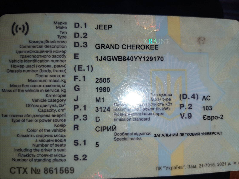 Колінвал Jeep Grand Cherokee  1980 3.1 Дизель 