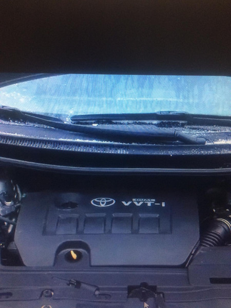 Декоративная крышка на двигатель Toyota Auris  2008 1.6 Бензин Киев