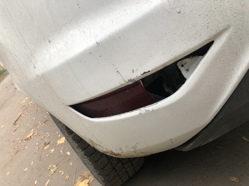 Задня противотуманка Ford Fiesta MK7 хэтчбек 2010 г.  1.6 л дизель Тернополь