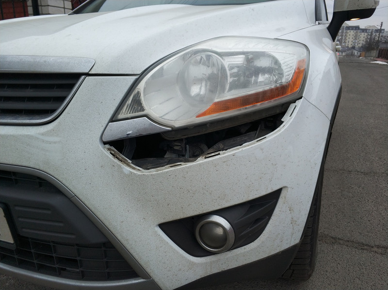 Реснички на фары Ford Kuga  2012 2.0 Дизель Хмельницкий