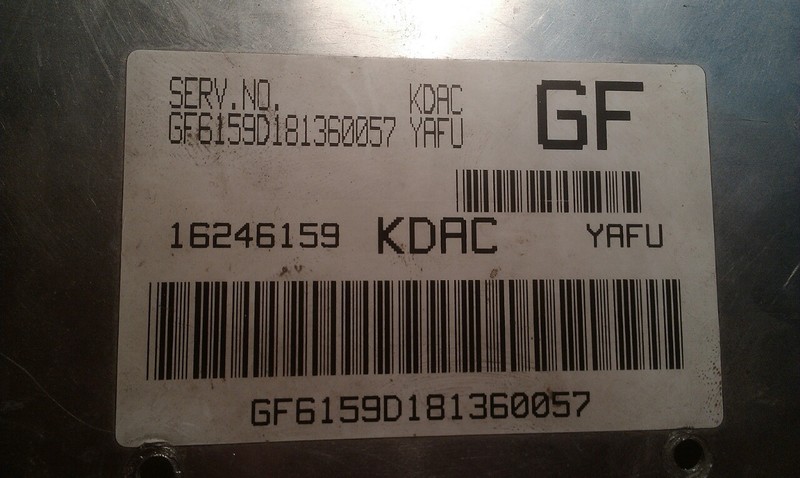 Электронный блок управления двигателем Daewoo Lanos украинская сборка 2004 1.6 Бензин Одесса