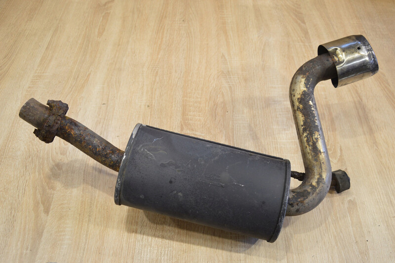 Глушитель правый Chevrolet Captiva  2007 універсал 2.0 Дизель 