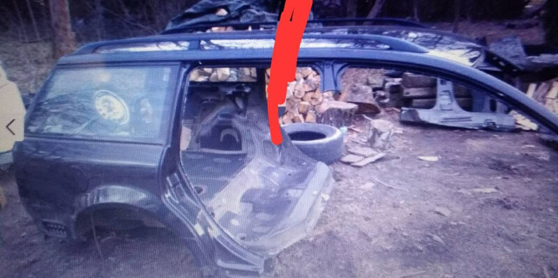 Кузов задня частина Volkswagen Passat B5  2002 універсал 2.0 Дизель Черкаси