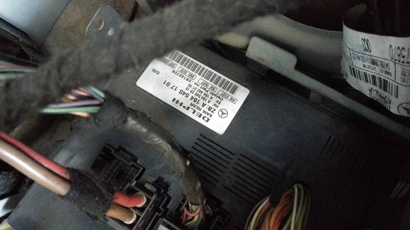 Блок SAM Mercedes M-Class 164 2008 г.  1111.1 л бензин Запорожье