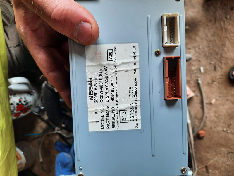 Монитор Nissan Primera P12  2003 універсал 1.8 Бензин Черкаси