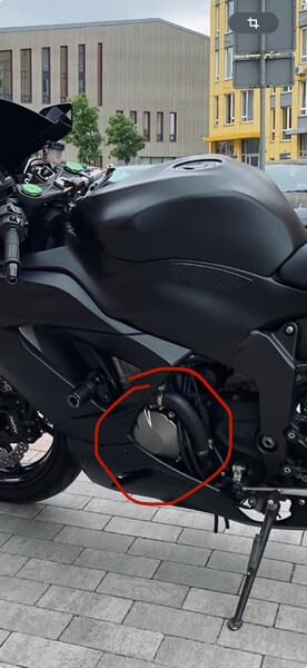 Крышка генератора Kawasaki ZX ZX6R 2015 Киев