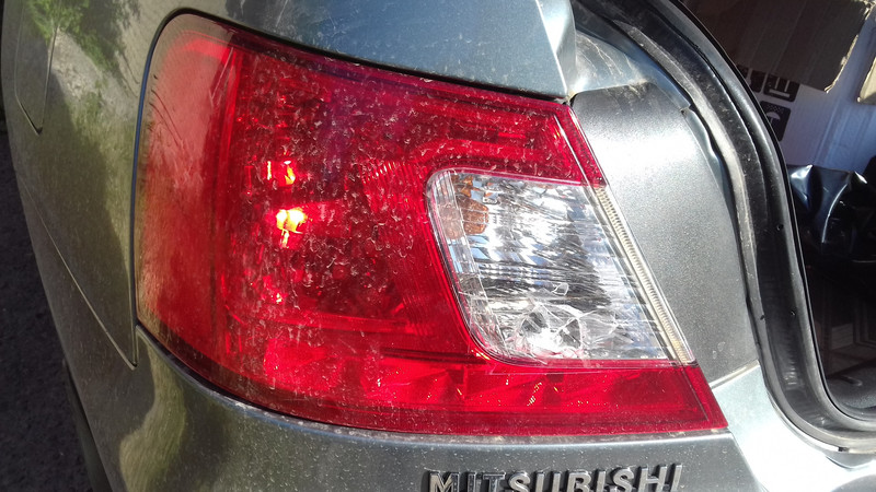 Фонарь задний левый в крыло Mitsubishi Galant 9  2009 2.4 Бензин Ямполь
