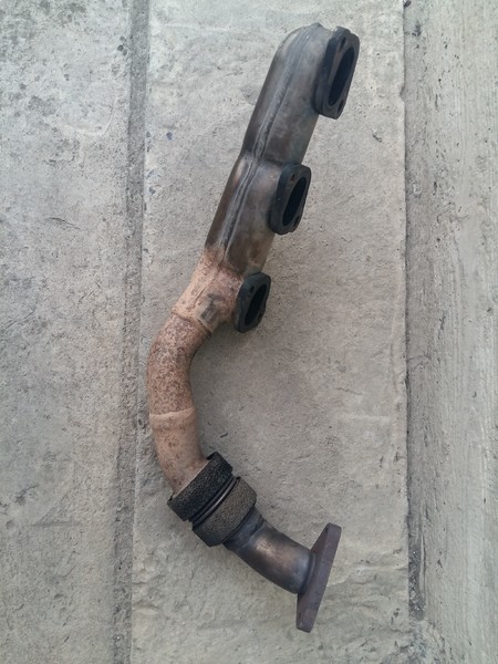 Выпускной коллектор правый Mercedes E-Class 2006 р.  3.0 л дизель Берегово