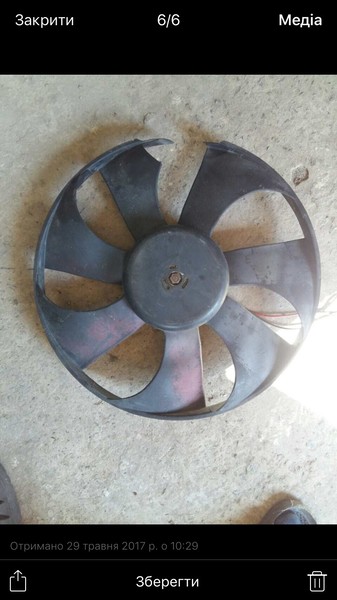 Моторчик вентилятора радіатора Rover 75 2000 р.  2.0 л дизель Львів