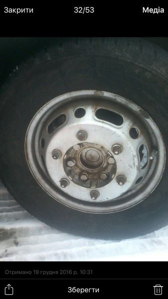 Диски стальные Mercedes-Benz Sprinter  2005 2.2 Дизель Киев