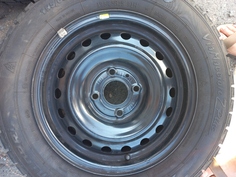 Залізний штампований диск 18 отворів 15" 5 1/2 jj Nissan Tiida C12  2012 хэтчбек 1.6 Бензин Николаев