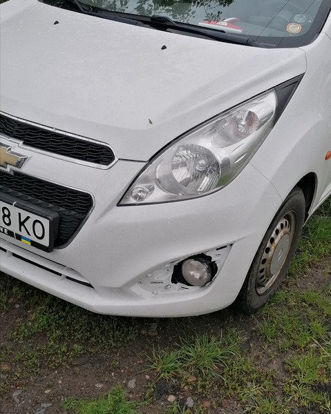 Накладка на туманку ліва Chevrolet Spark хэтчбек 2013 г.  1.5 л бензин Киев
