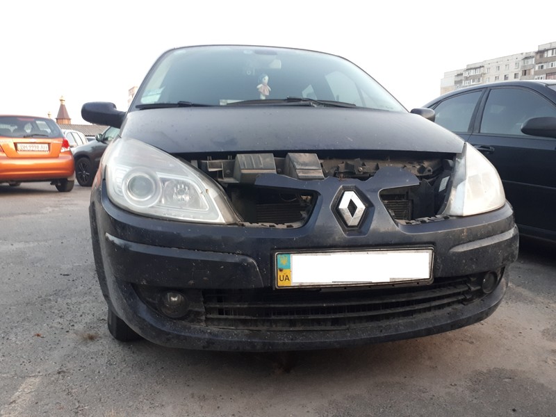 Бампер передній Renault Scenic 2  2008 універсал 1.6 Бензин 