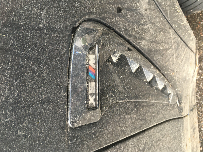 Наклейка на жабры BMW X5 M  2016 3.0 Дизель Запорожье