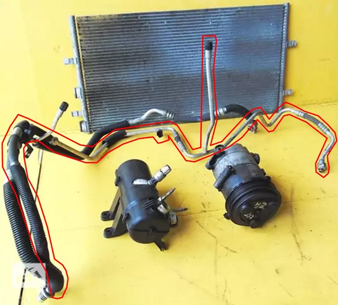 Трубка кондиционера Ford Transit  2013 2.2 Дизель Хмельницкий