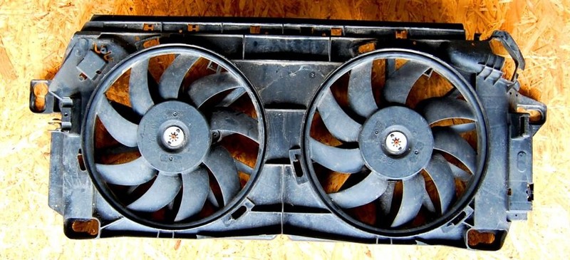 Дифузор на 2 вентилятора Volkswagen Crafter  2007 2.5 Дизель Хмельницкий