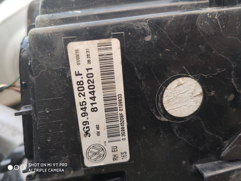 Фонарь задний 3G9.945.208.F   Volkswagen Passat