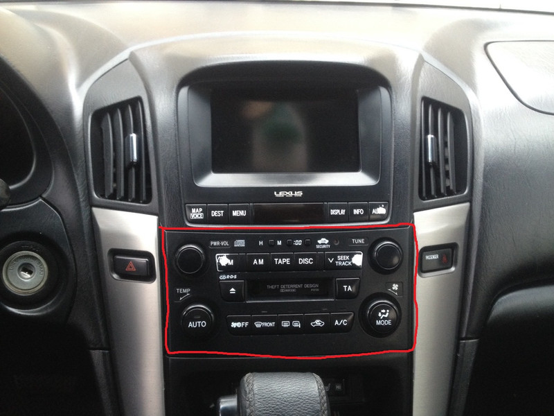 Штатная магнитола Lexus RX  2002 3.0 Бензин Краматорск