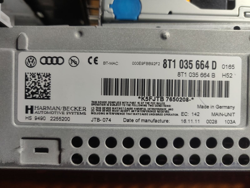 Мультимедиа Audi A4 B8 2011 г.  2.0 л бензин Киев