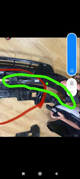 Вставка соединительная подкрылка Nissan Pathfinder R52  2017 