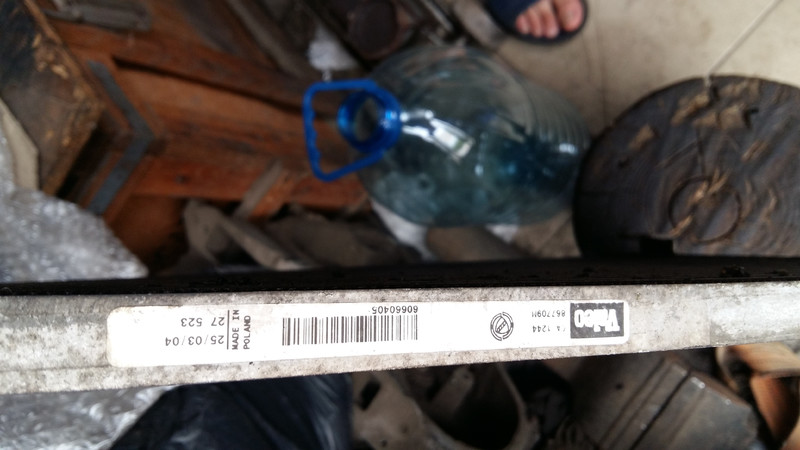 Радиатор кондиционера Lancia Thesis 2004 г.  2.4 л дизель Киев